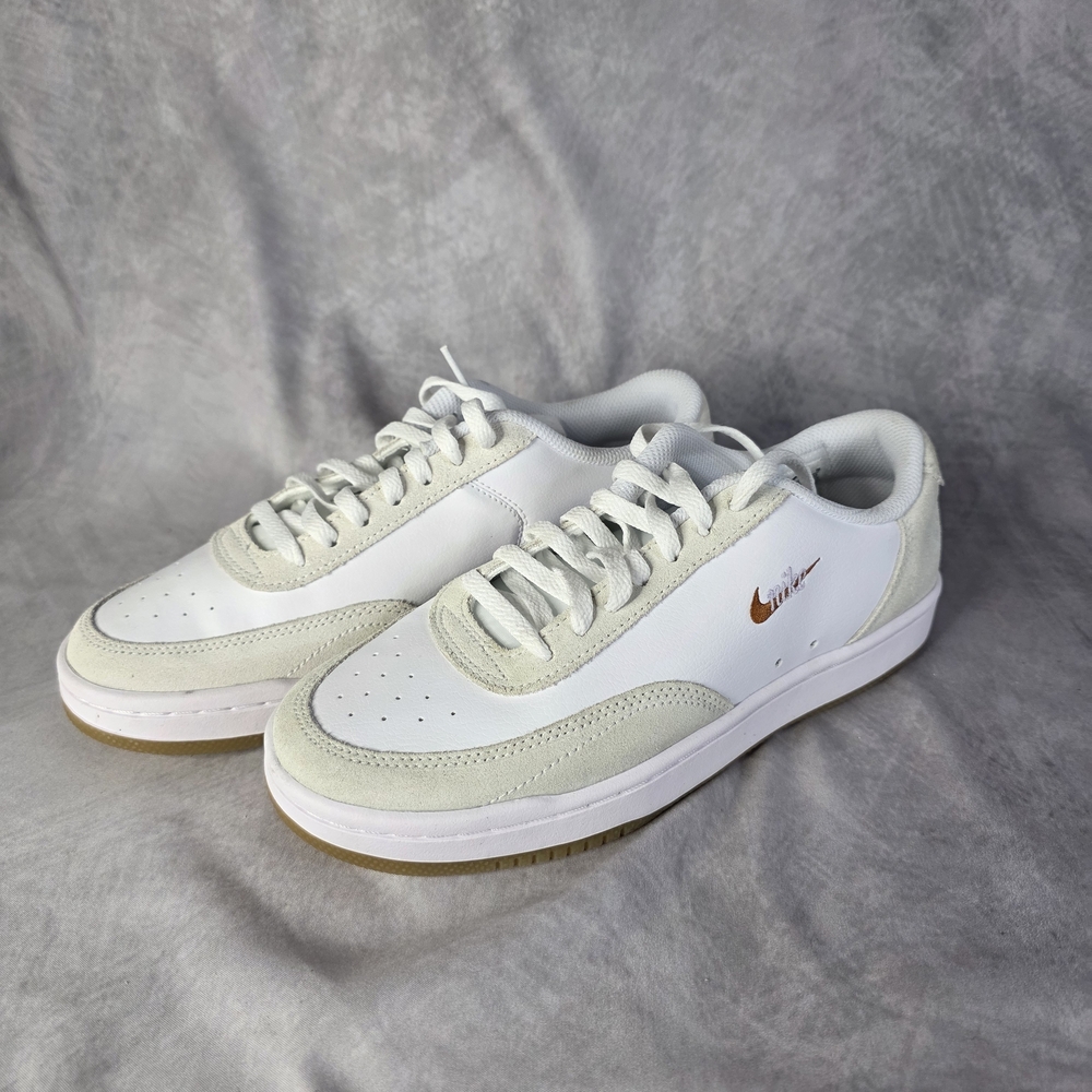 Nike White and Gray Men's Shoes